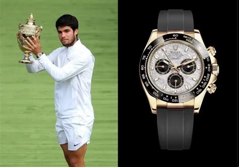 montre rolex alcaraz|carlos alcaraz wimbledon watch.